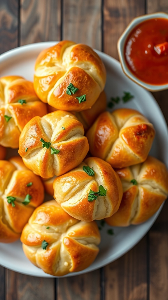 Homemade Garlic Knots Recipe